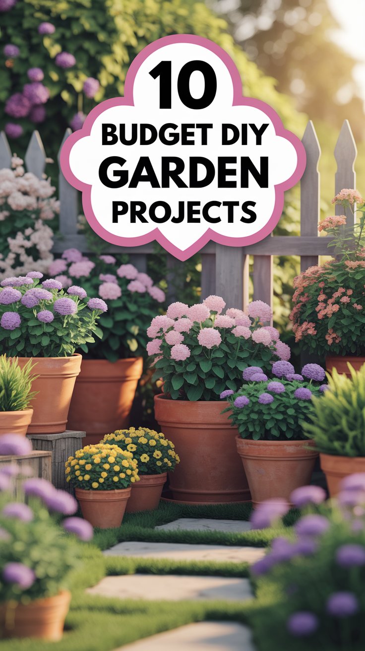 10 Budget DIY Garden Projects for a Stunning Backyard