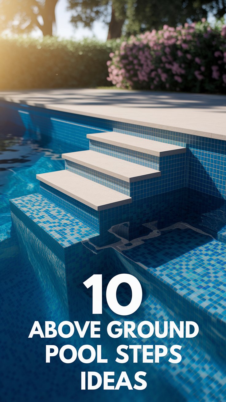 10 Essential Above Ground Pool Steps for Safe and Easy Access