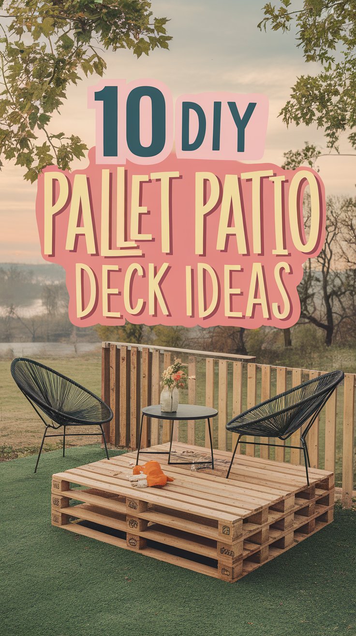 10 Stunning DIY Pallet Patio Deck Ideas to Transform Your Outdoor Space