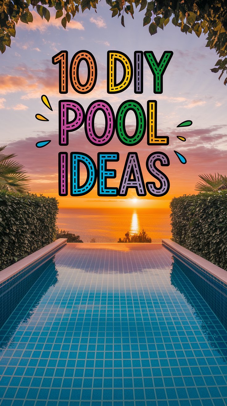 10 Creative DIY Pool Ideas to Transform Your Backyard Oasis