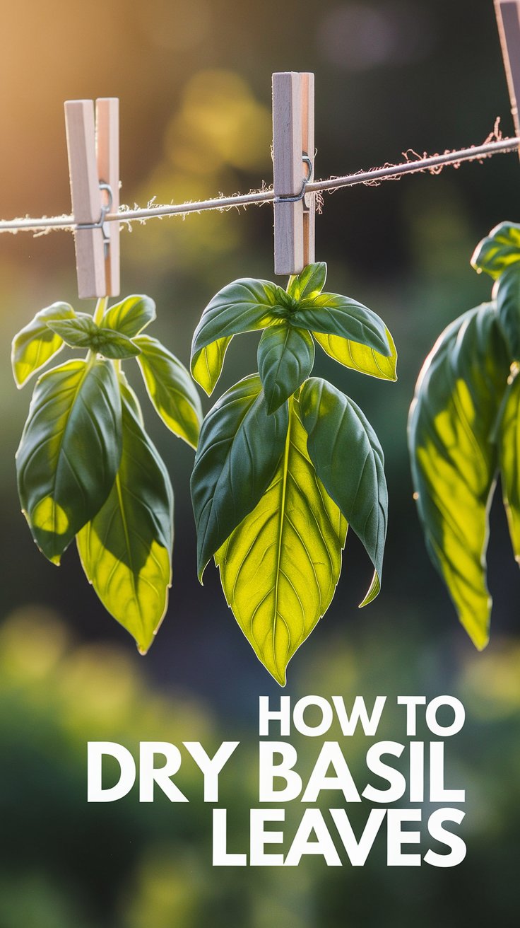 How to Dry Basil Leaves? 3 Easy Ways to Dry Basil Leaves