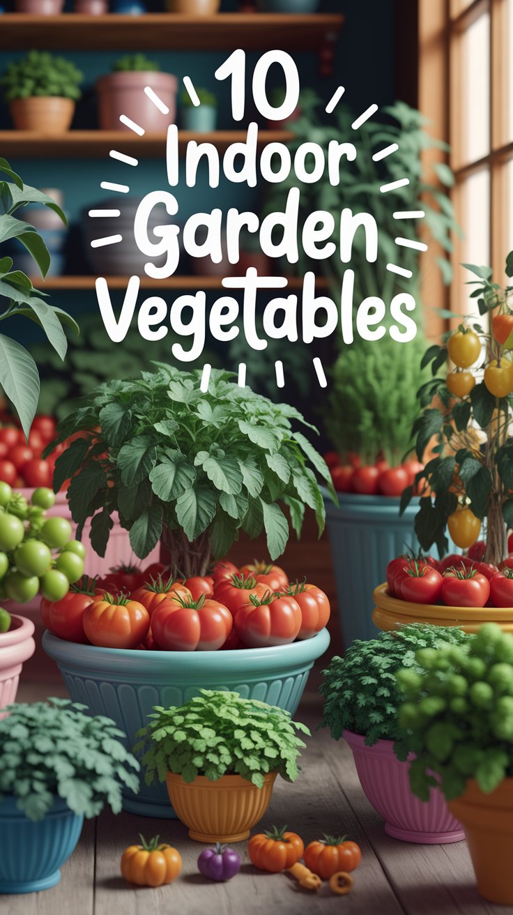 10 Foolproof Vegetables for Your Indoor Garden