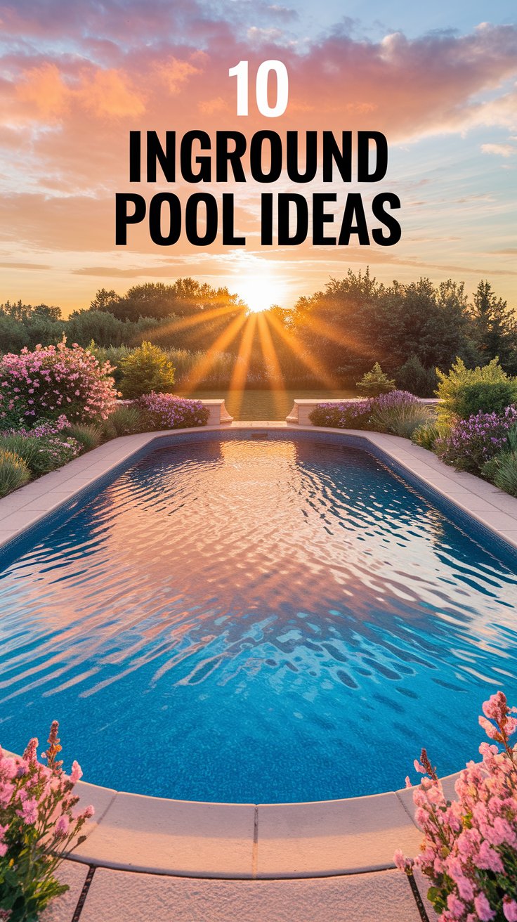 10 Stunning Inground Pool Ideas to Transform Your Backyard Oasis