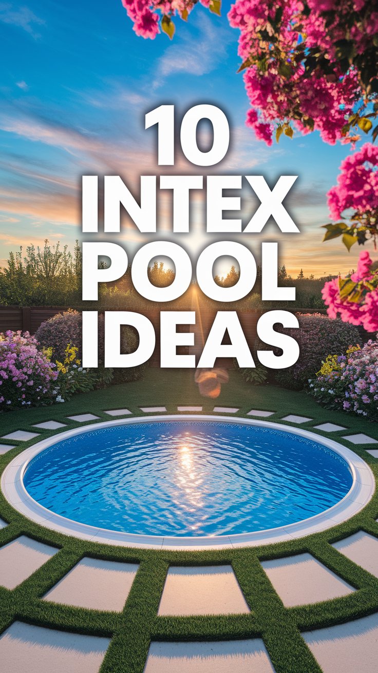 10 Amazing Intex Pool Ideas to Transform Your Backyard Oasis