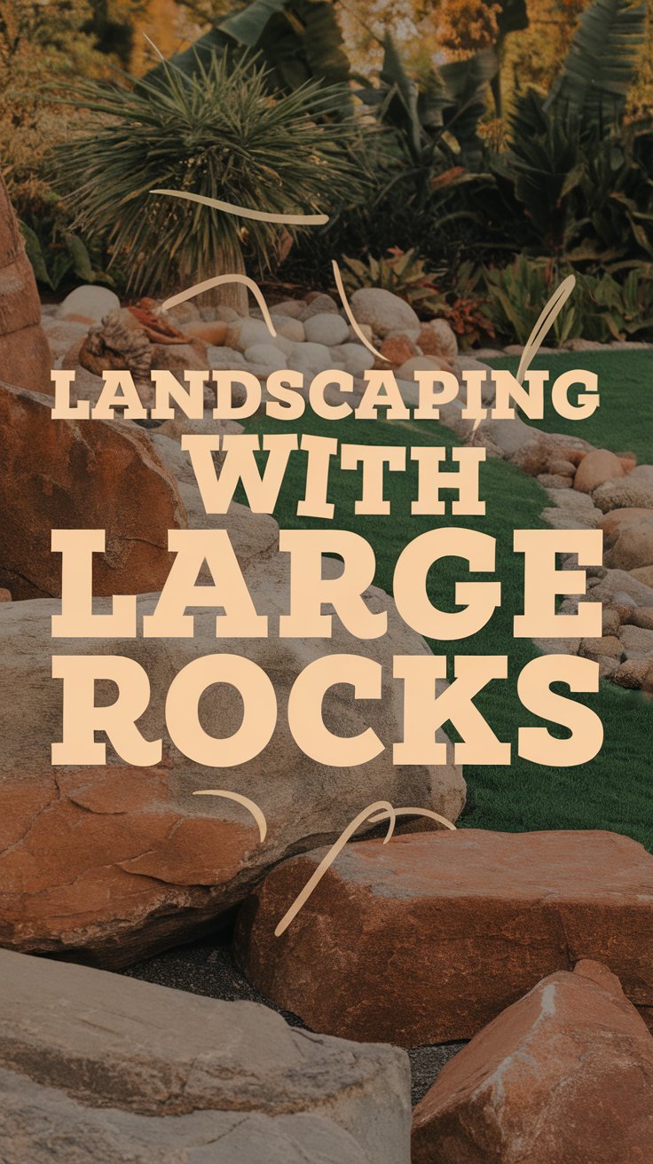 10 Stunning Ways to Transform Your Yard with Landscaping Using Large Rocks