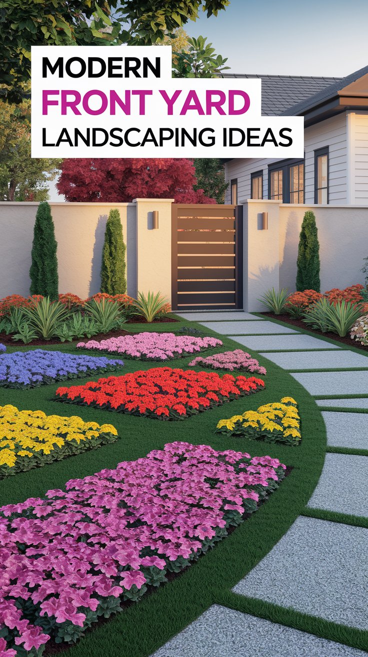 10 Stunning Modern Front Yard Landscaping Ideas to Boost Your Home’s Curb Appeal