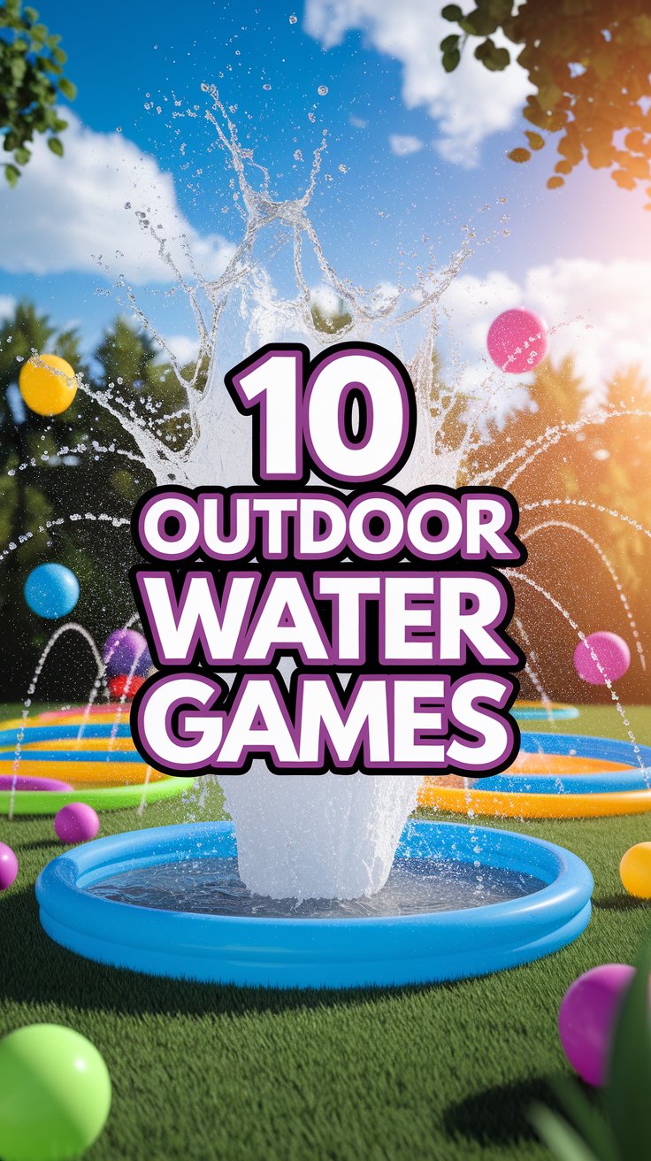 10 Exciting Outdoor Water Games for Endless Summer Fun