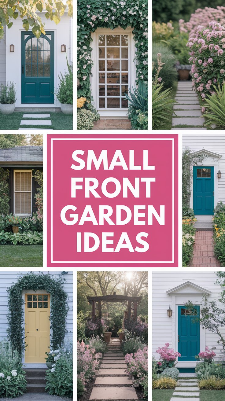 10 Stunning Small Front Garden Ideas to Transform Your Home’s Curb Appeal