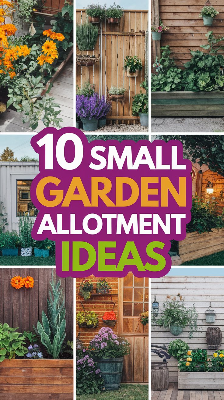 10 Brilliant Small Garden Allotment Ideas to Maximize Your Space