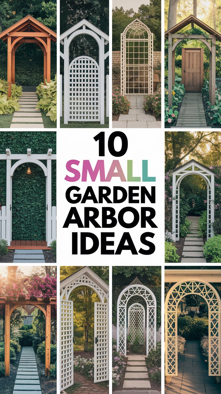 10 Stunning Small Garden Arbor Ideas to Transform Your Outdoor Space