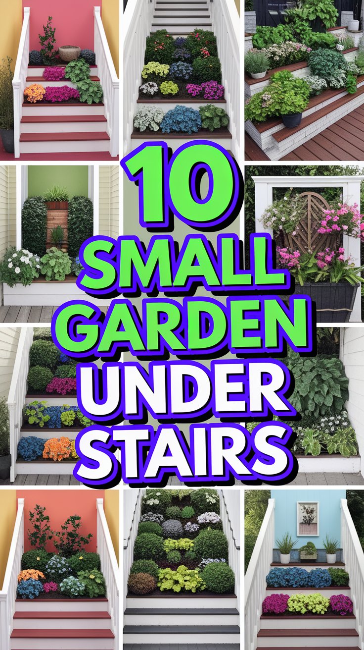 10 Stunning Small Garden Under Stairs Ideas to Maximize Your Space