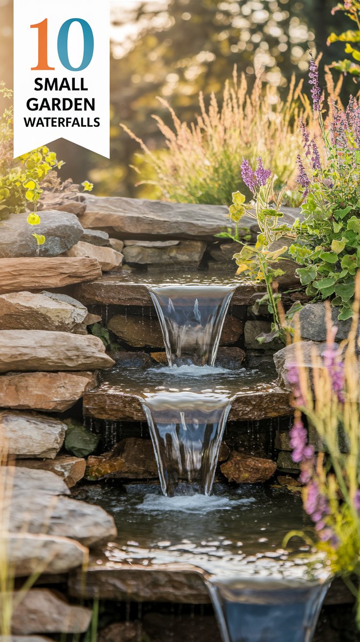 10 Stunning Small Garden Waterfalls to Transform Your Outdoor Space