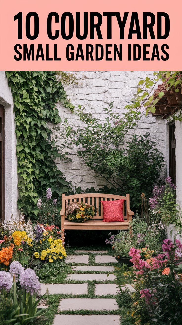 10 Brilliant Courtyard Garden Ideas to Maximize Your Small Space