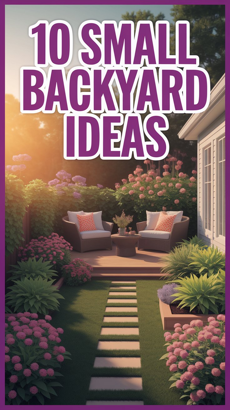 10 Brilliant Small Backyard Ideas to Maximize Your Outdoor Space