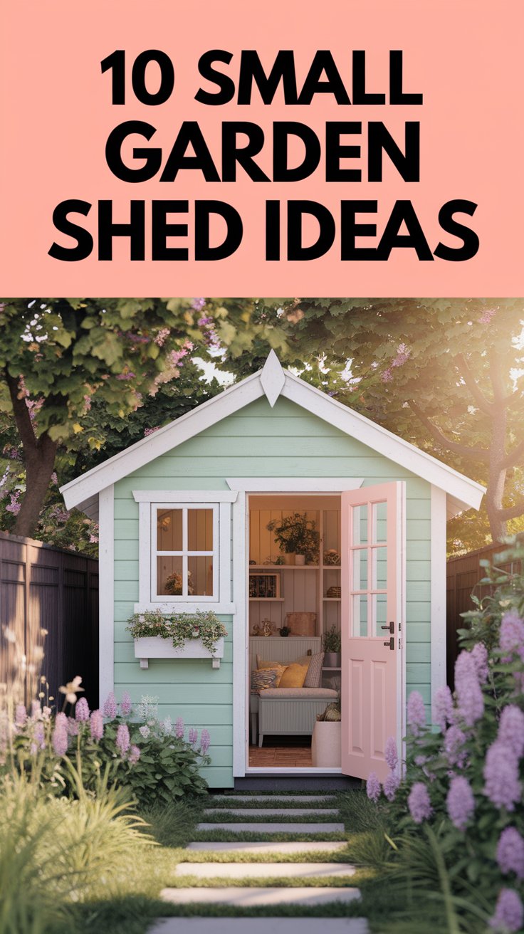10 Inspiring Small Garden Shed Ideas to Maximize Space and Style