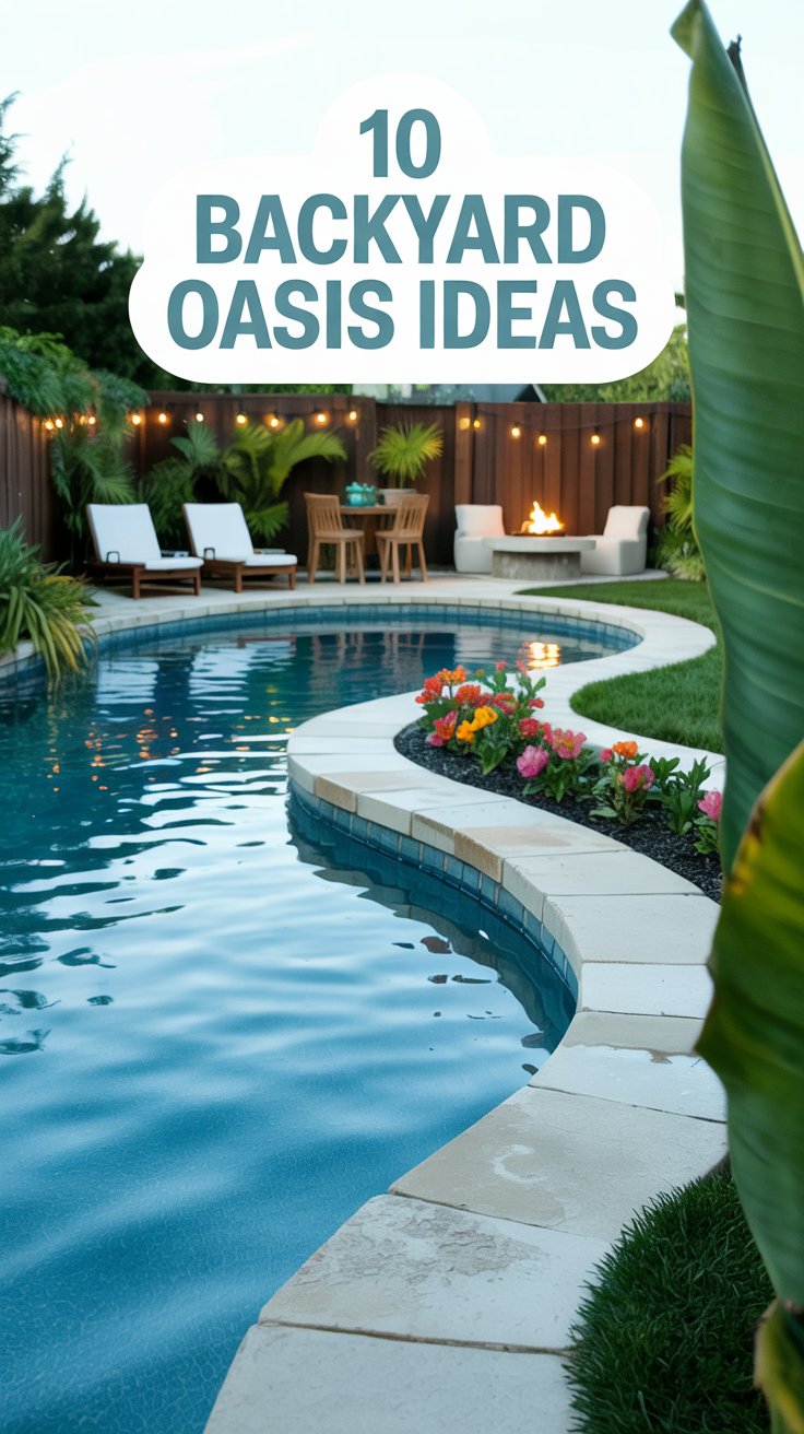 10 Stunning Backyard Oasis Ideas for Ultimate Relaxation