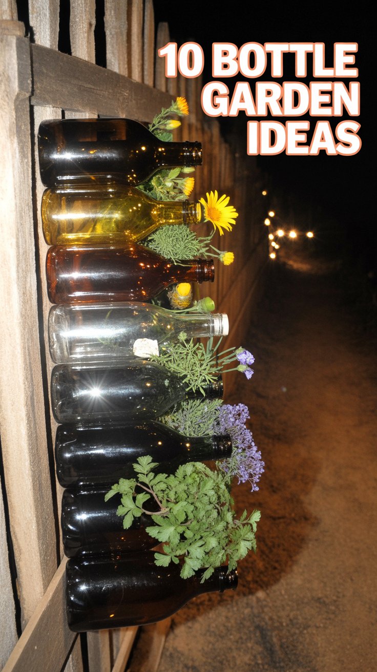 10 Creative Bottle Garden Ideas to Transform Your Space