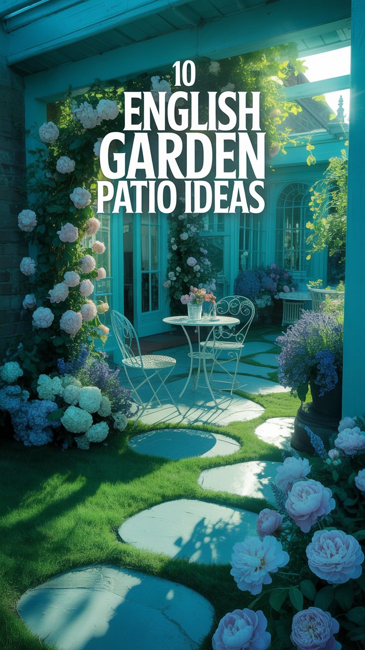 10 Stunning English Garden Patio Ideas for a Timeless Outdoor Retreat