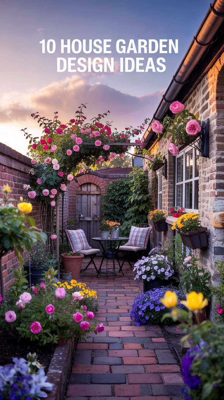 10 Stunning House Garden Design Ideas to Transform Your Outdoor Space