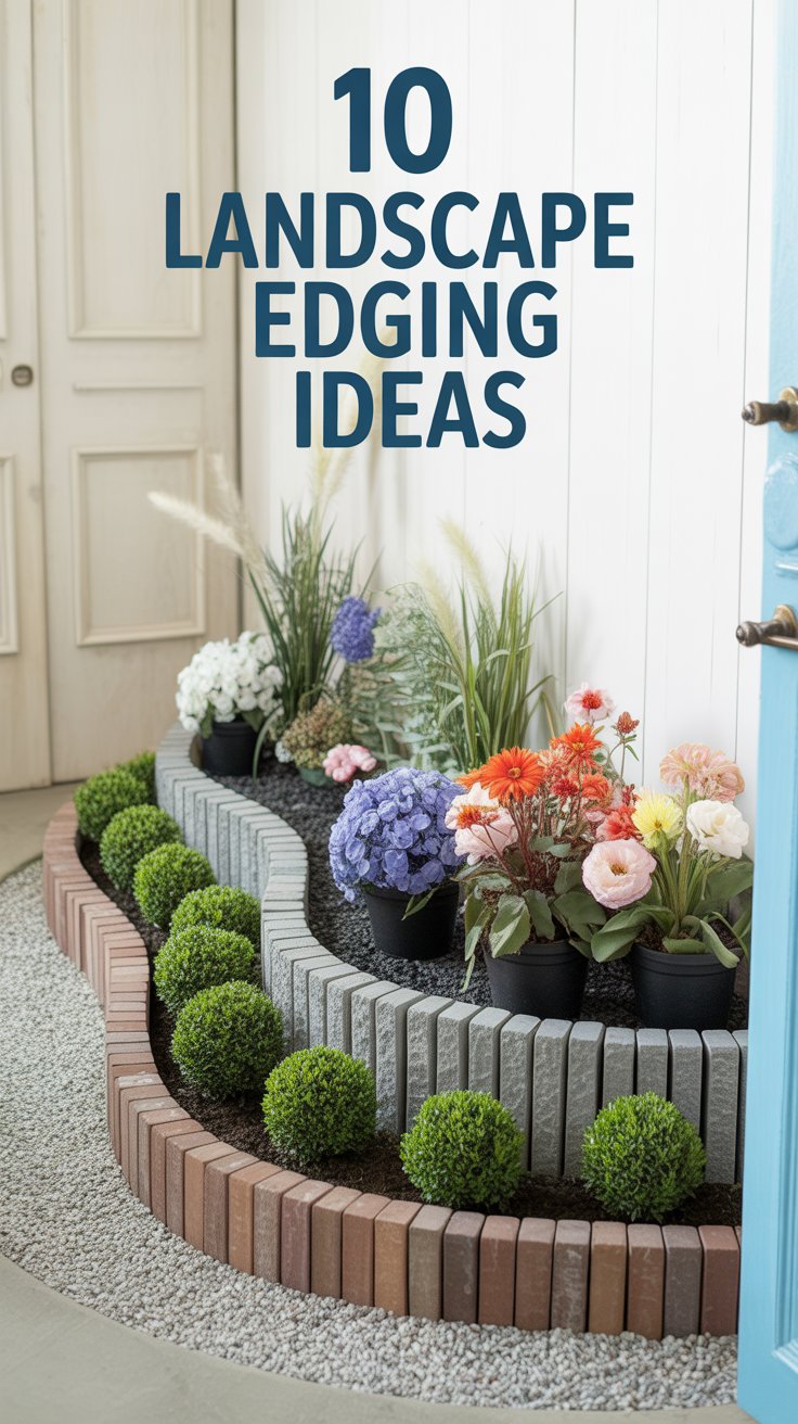 10 Stunning Landscape Edging Ideas to Elevate Your Garden’s Appeal