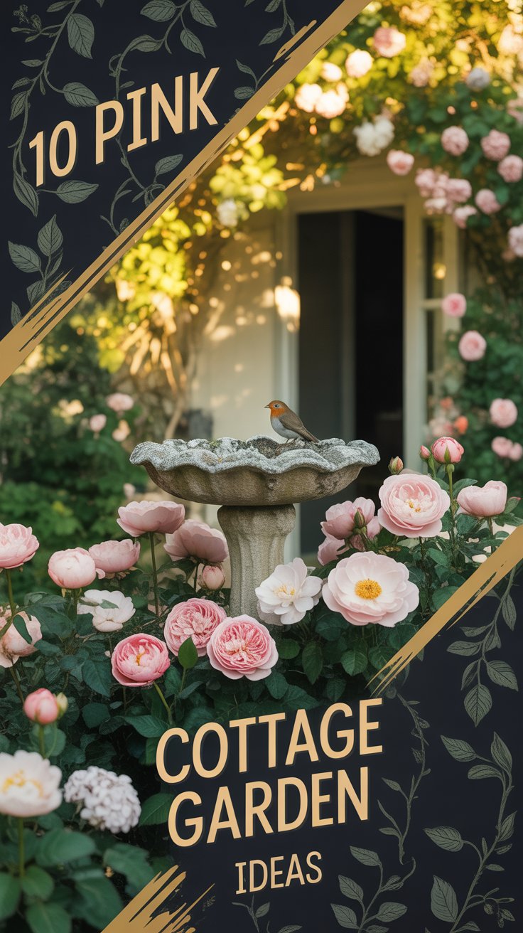 10 Dreamy Pink Cottage Garden Ideas for a Charming Outdoor Space
