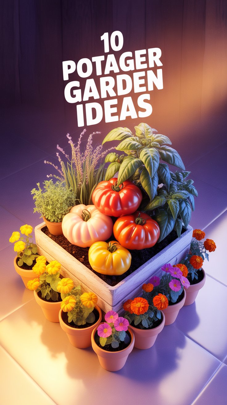 10 Stunning Potager Garden Ideas to Transform Your Outdoor Space