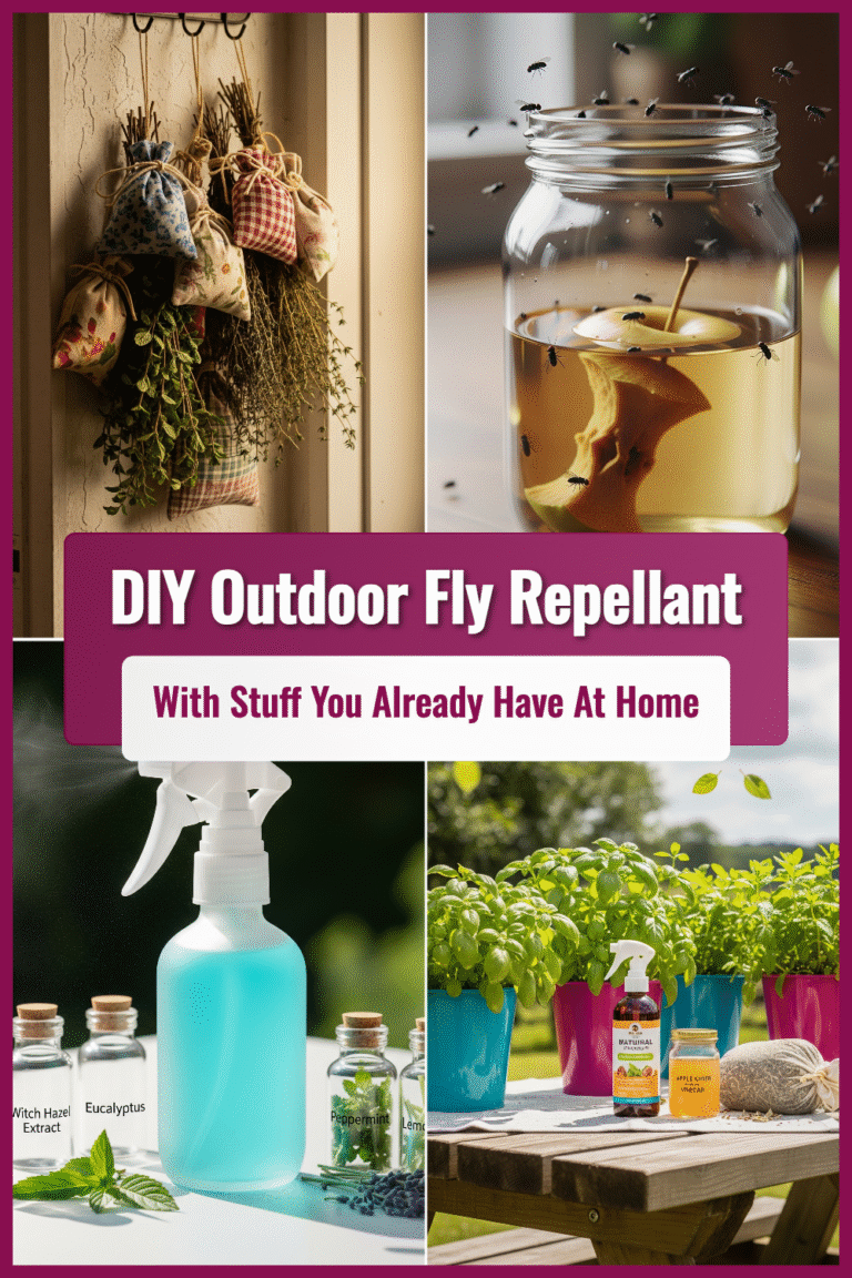 Buzz Off! DIY Outdoor Fly Repellent That Actually Works