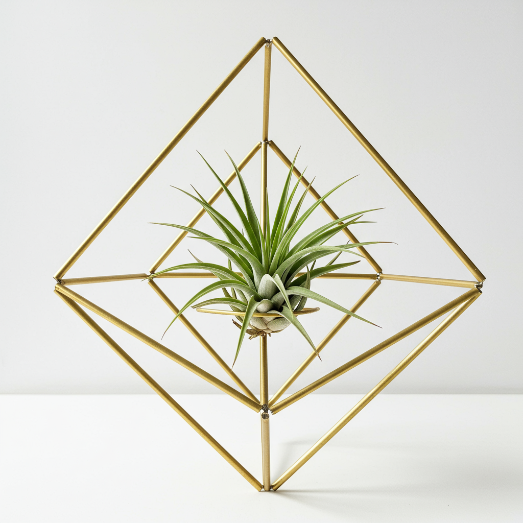 15. The Geometric Himmeli Planter