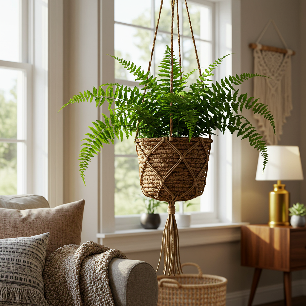 8. Woven Basket Planters