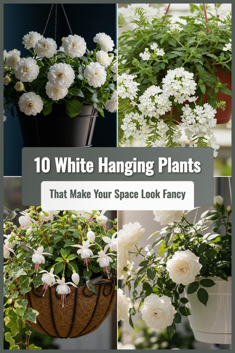 10 White Hanging Plants That Make Your Space Look Fancy