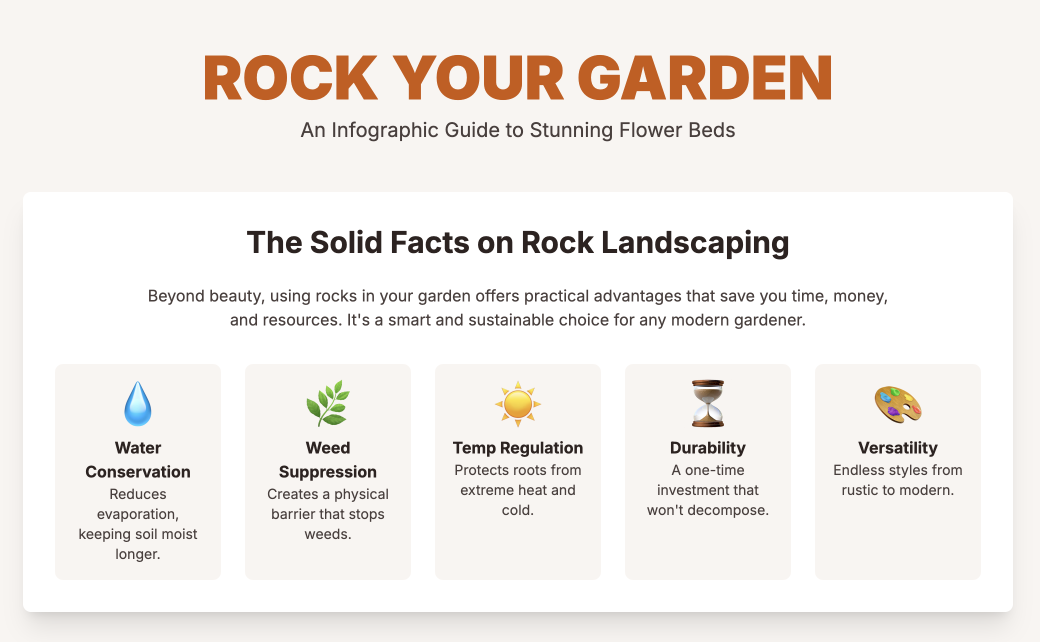 An Infographic Guide to Stunning Flower Beds